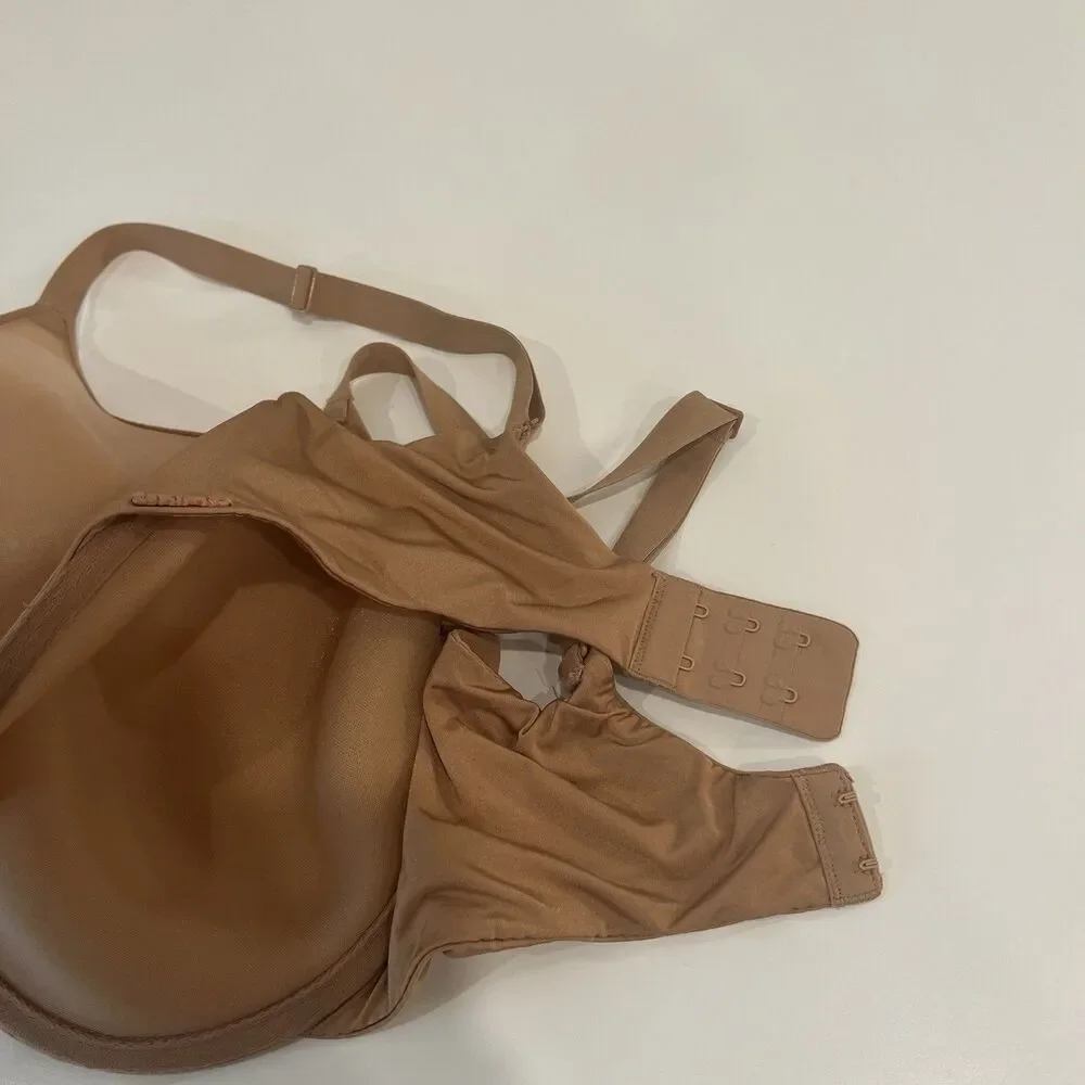 Skims No Show Molded Unlined Wired Demi Women's Bra 36DDD Tan - Picture 5 of 5